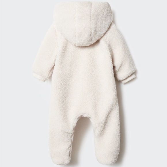 Rylee + Cru inspired Sherpa Hooded Jumpsuit from Mango - Picture 3 of 4